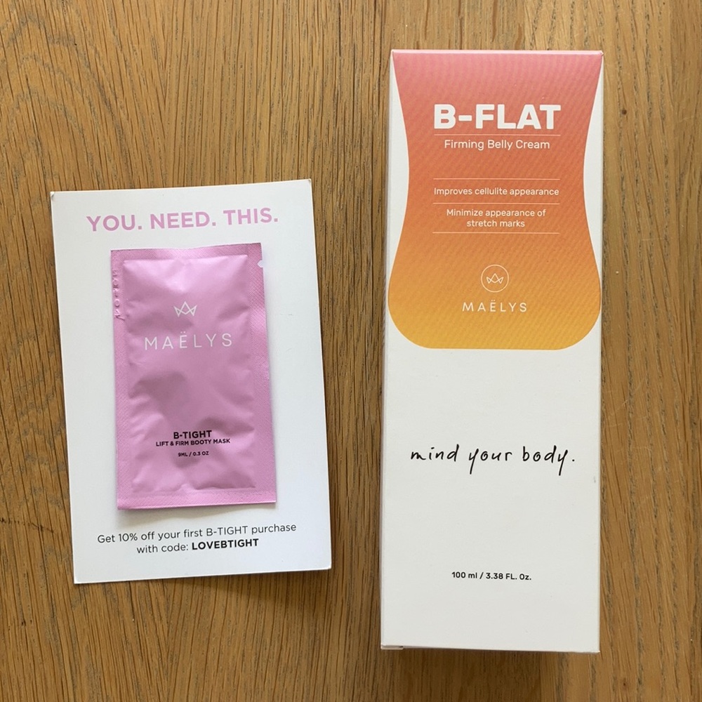 MAËLYS “B-FLAT” firming belly cream